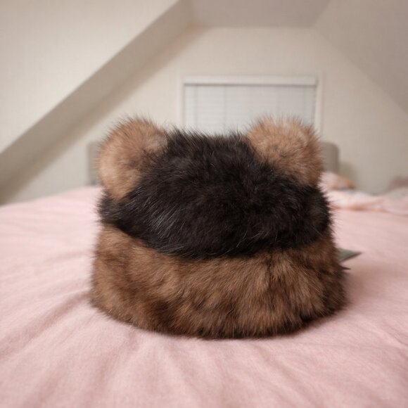 100% Genuine Russian Sable Fur Hat – Brand New Not Vintage